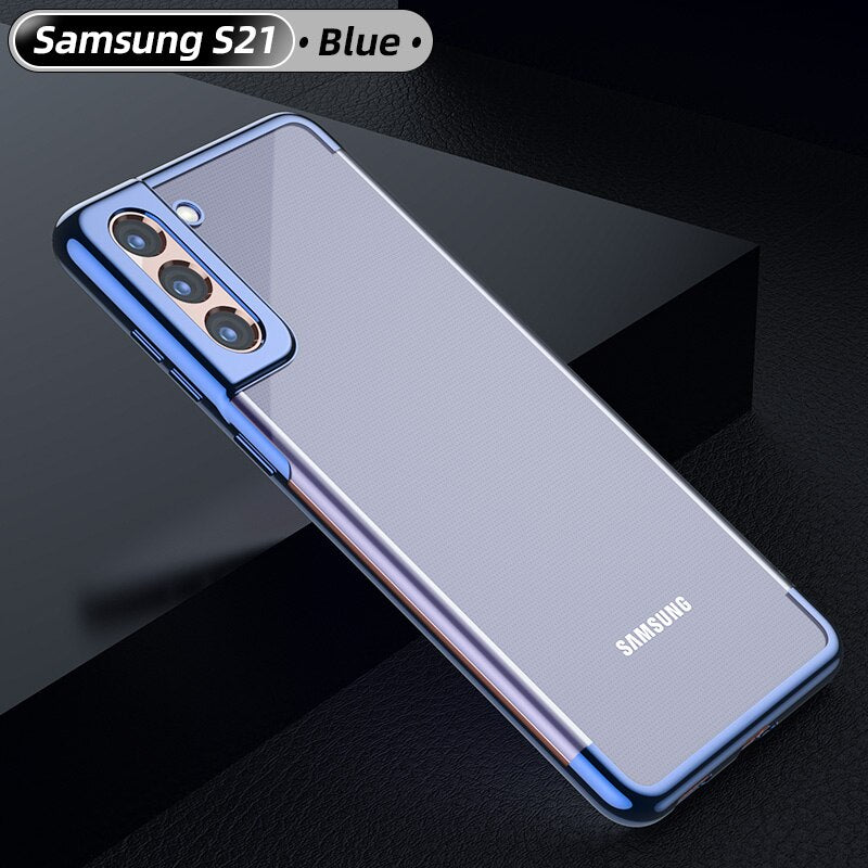 Soft Silicone Clear Case for Samsung