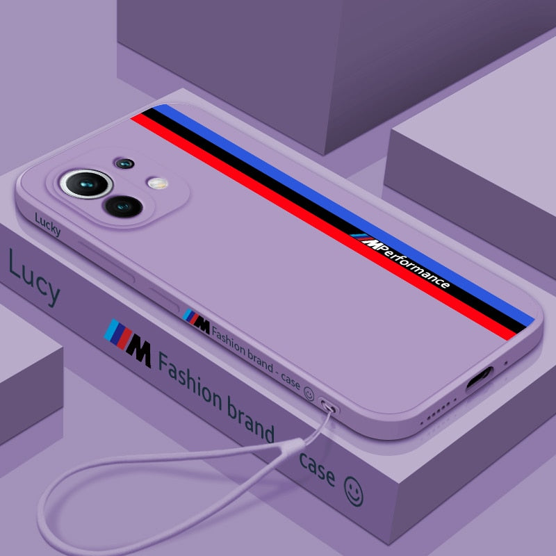 Soft Liquid Silicone Fashion Case For Xiaomi