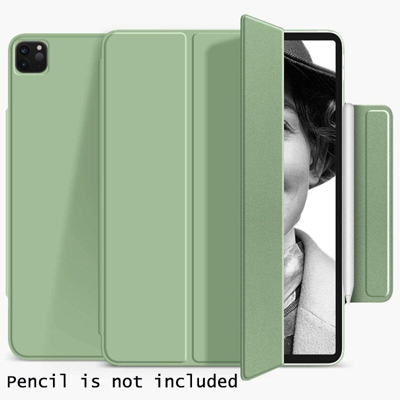 Magnetic Slim Silicone Case For iPad