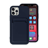 Luxury Original Card Bag Soft Silicone Case For iPhone