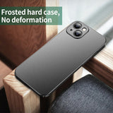 Shockproof Hard Slim Matte Case For iPhone