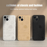 Cute Astronaut Leather Soft Case For iPhone