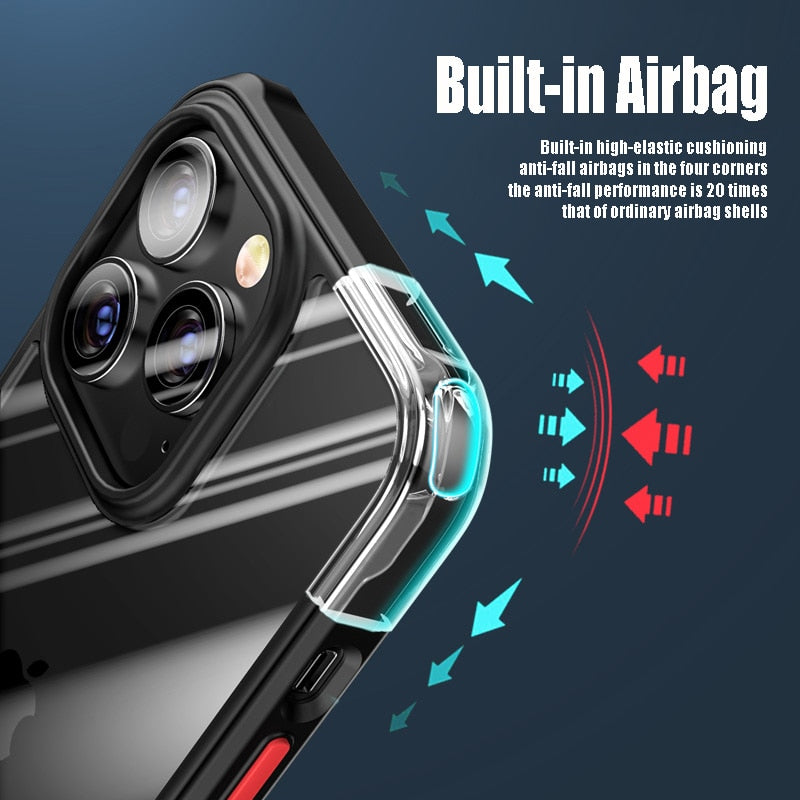 Luxury Hybird Armor PC Case For iPhone