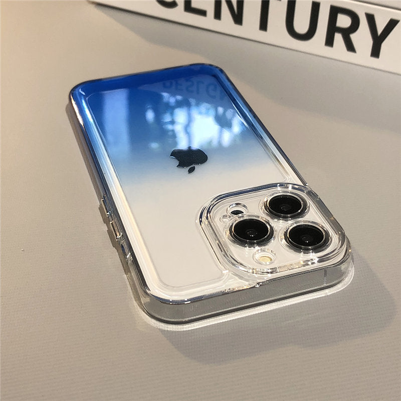 Soft Silicone Clear Case For iPhone