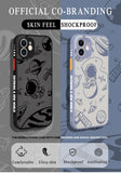 Space Astronaut Matte Case For iPhone