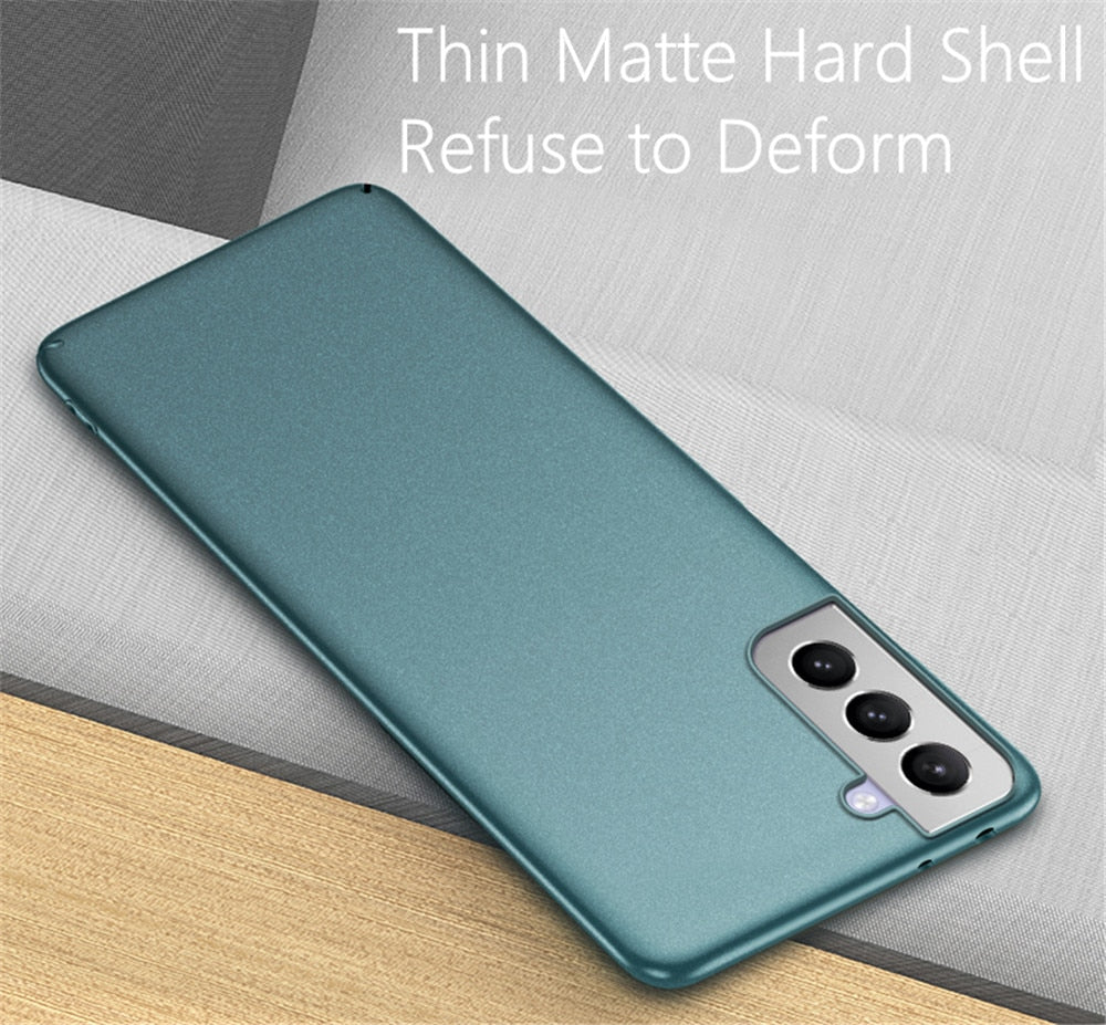 Thin Matte Sandstone Case For Samsung