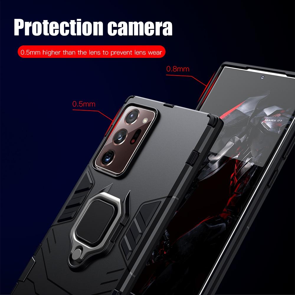 Ring Stand Bumper Shockproof Armor Case for Samsung