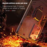 Ring Stand Bumper Shockproof Armor Case for Samsung