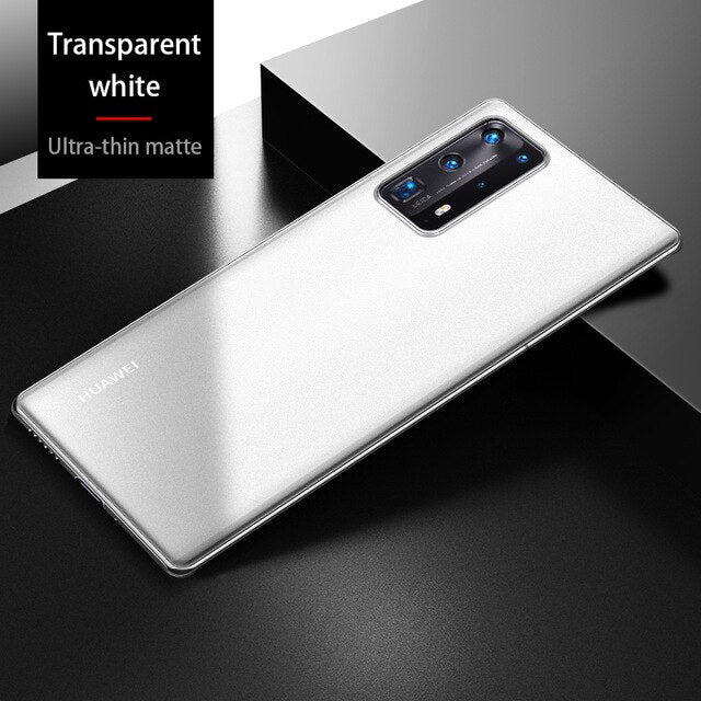 Ultra Thin Transparent Slim Case For Huawei