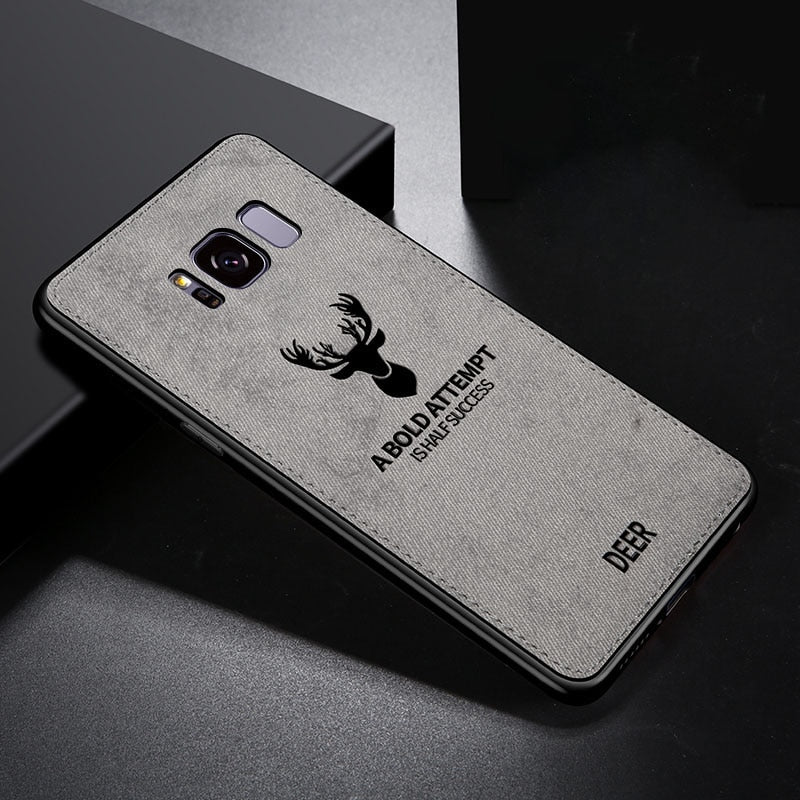 Luxury Fabric Cloth Case For Samsung