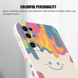 Luxury Soft Square Silicone Case For Huawei