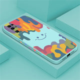 Luxury Soft Square Silicone Case For Huawei