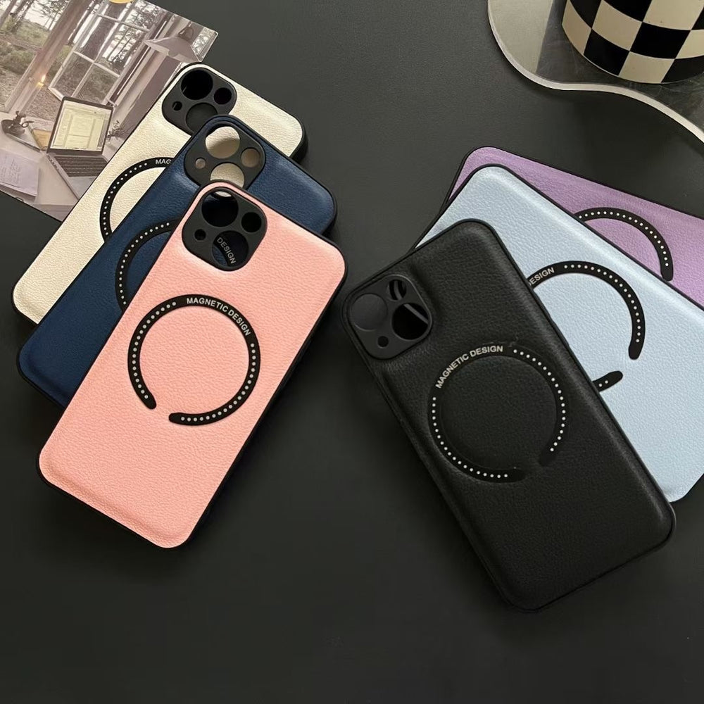 Soft Magnetic Shockproof Case for iPhone