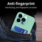 Leather Stand Camera Protective Case For iPhone