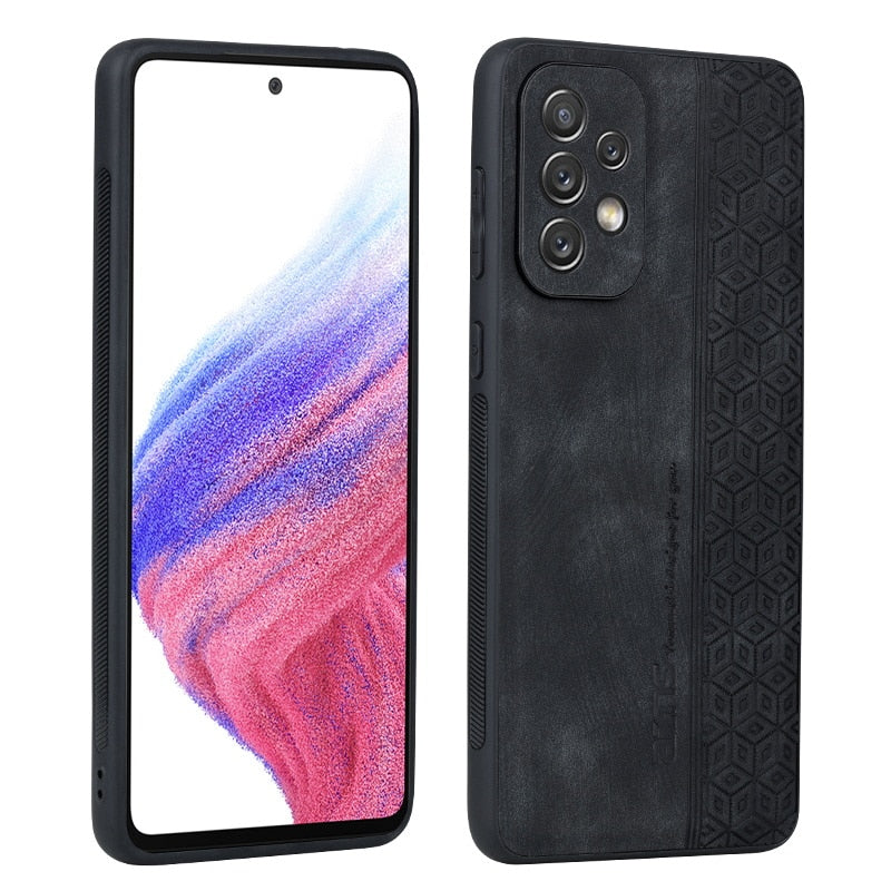 PU Leather Shockproof Case For Samsung