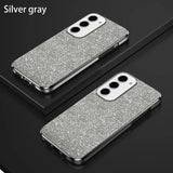 Silicone Glitter Plating Magnetic Case For Samsung