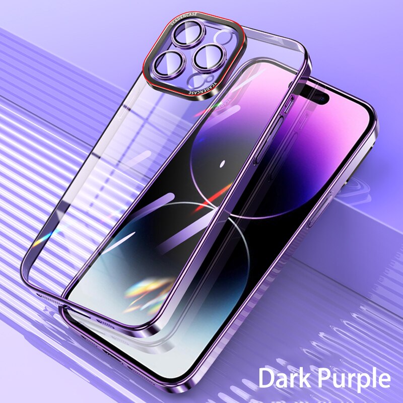 Transparent Shockproof Case For iPhone