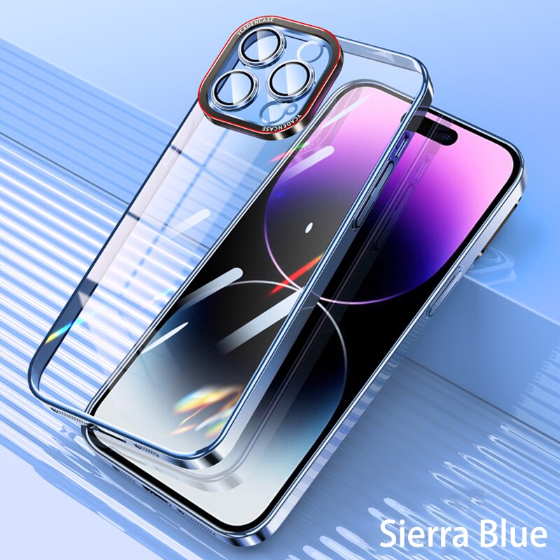 Transparent Shockproof Case For iPhone