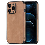 Shockproof Soft Leather Case for iPhone