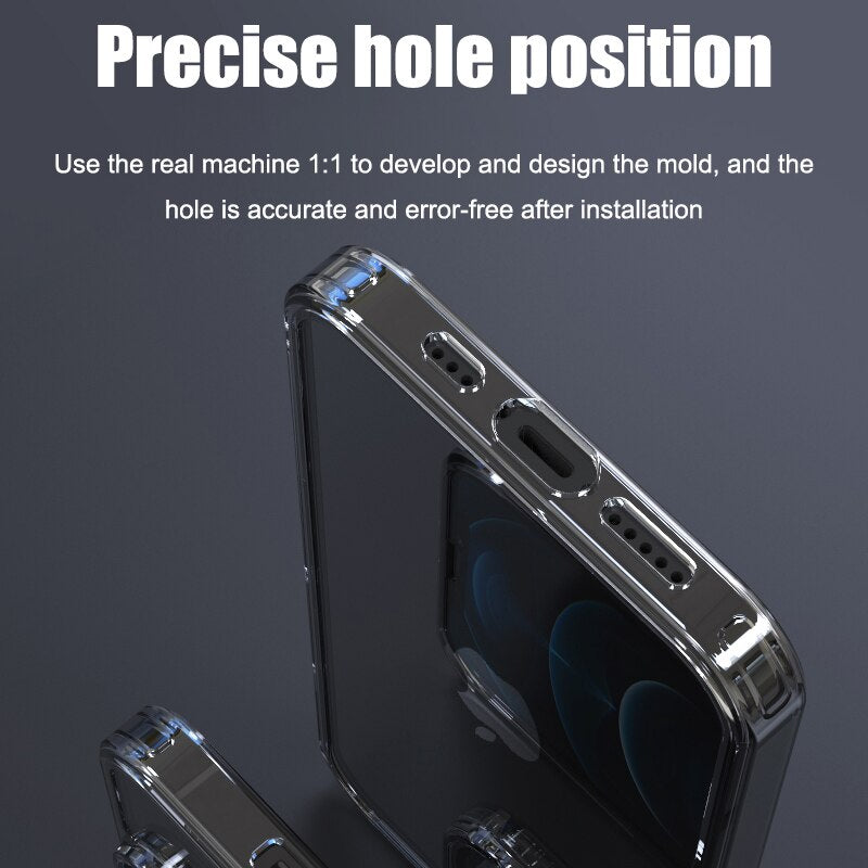 Luxury Tempered Glass Case For iPhone