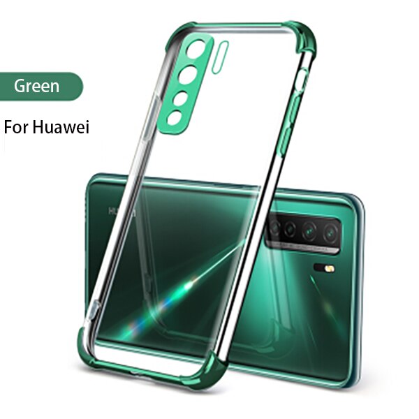 Luxury Transparent Soft Case for Huawei