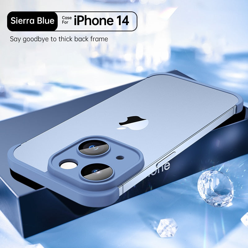Lens Protector Soft Silicone Case For iPhone