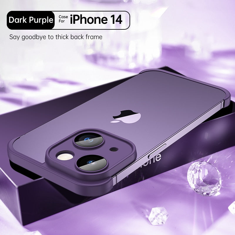 Lens Protector Soft Silicone Case For iPhone