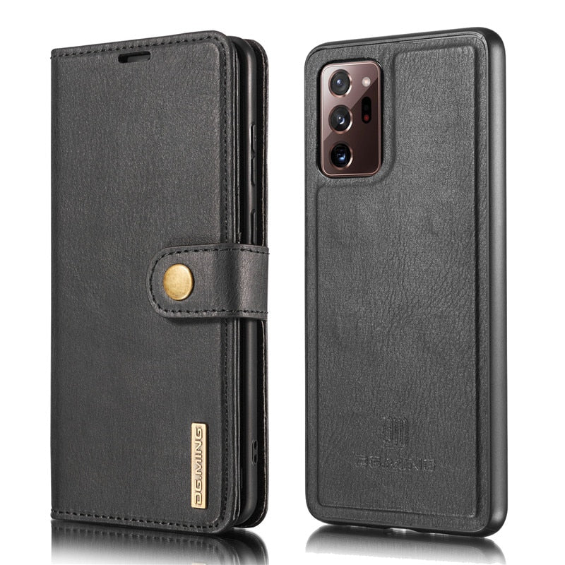 Magnetc Flip Leather Wallet Case for Samsung