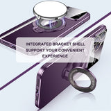Matte Bracket Stand Magsafe Case For iPhone