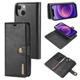 Magnetic Flip Leather Wallet Case for iPhone