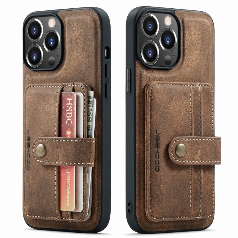 Magnetic Wallet Case For iPhone