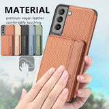 Magnetic Wallet Card Slots Case For Samsung