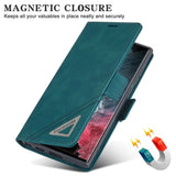 Matte Flip Leather Case for Samsung