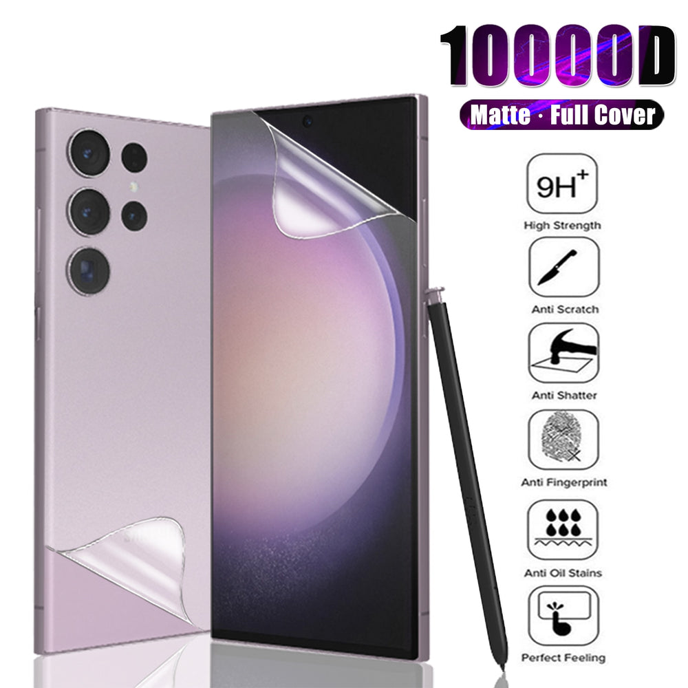 Matte Full Cover Screen Protector For Samsung