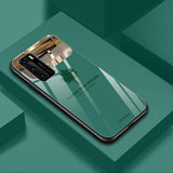 Mirror Tempered Glass Protection Case For Huawei