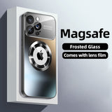 Large Window Glass Magnetic Case For iPhone