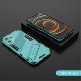 Luxury Armor Shockproof Bracket Case For iPhone