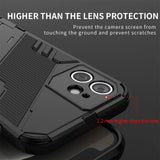 Luxury Armor Shockproof Bracket Case For iPhone