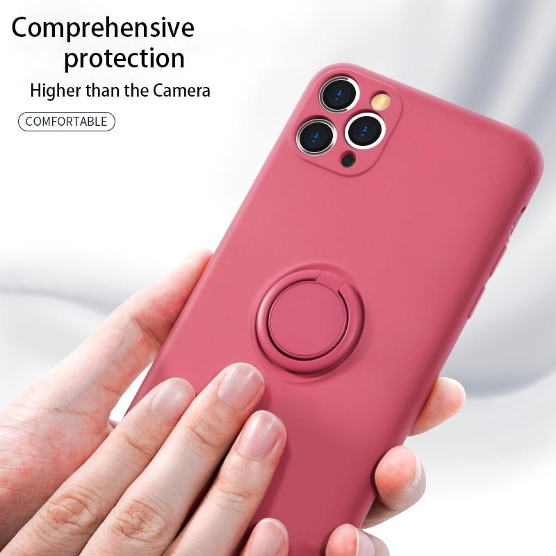 New Silicon Ring Case For Huawei