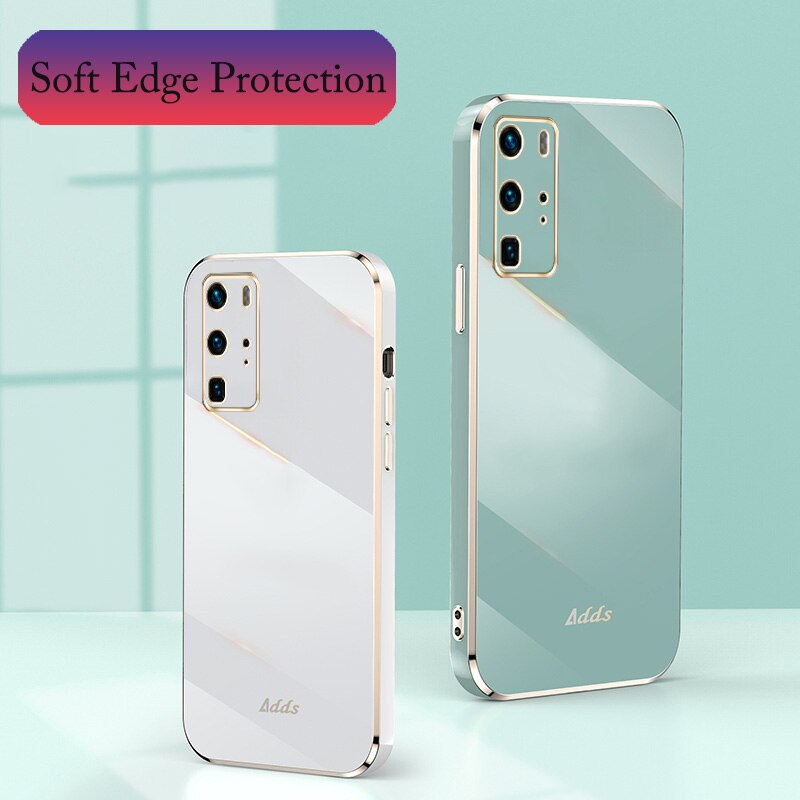 New Square Soft TPU Case For Huawei
