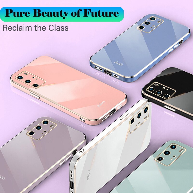 New Square Soft TPU Case For Huawei