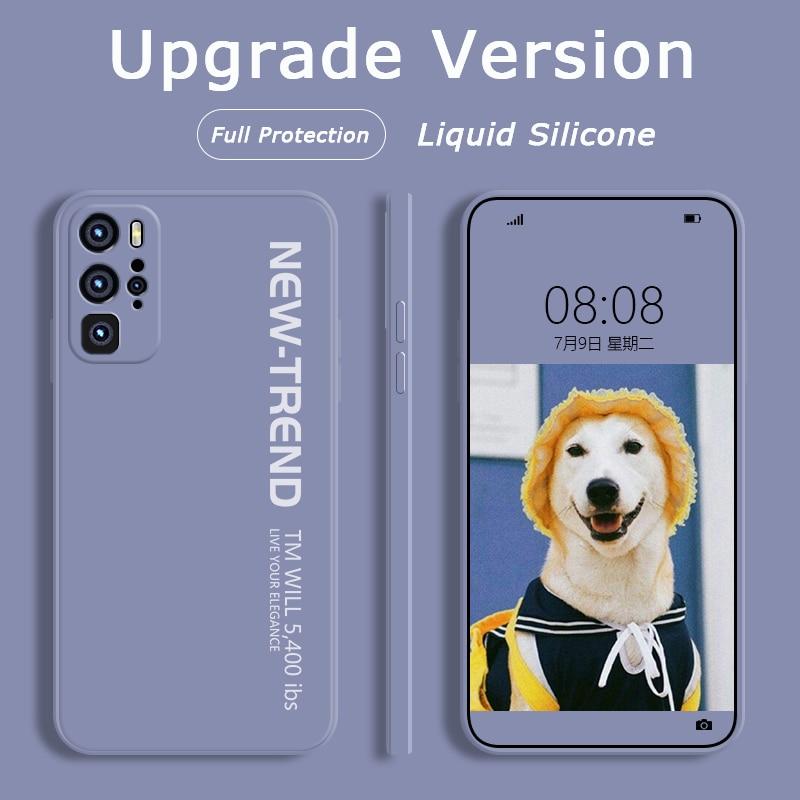 New Liquid Silicone Case for Huawei