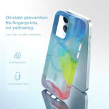 Watercolor Magnetic Matte Case For iPhone