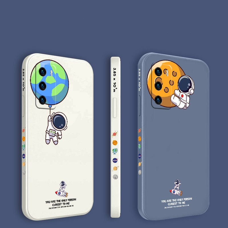Space Astronaut Silicone Case For Huawei