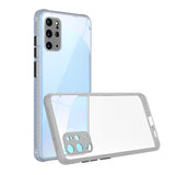 Silicone Frame PC Clear Protective Case For Samsung
