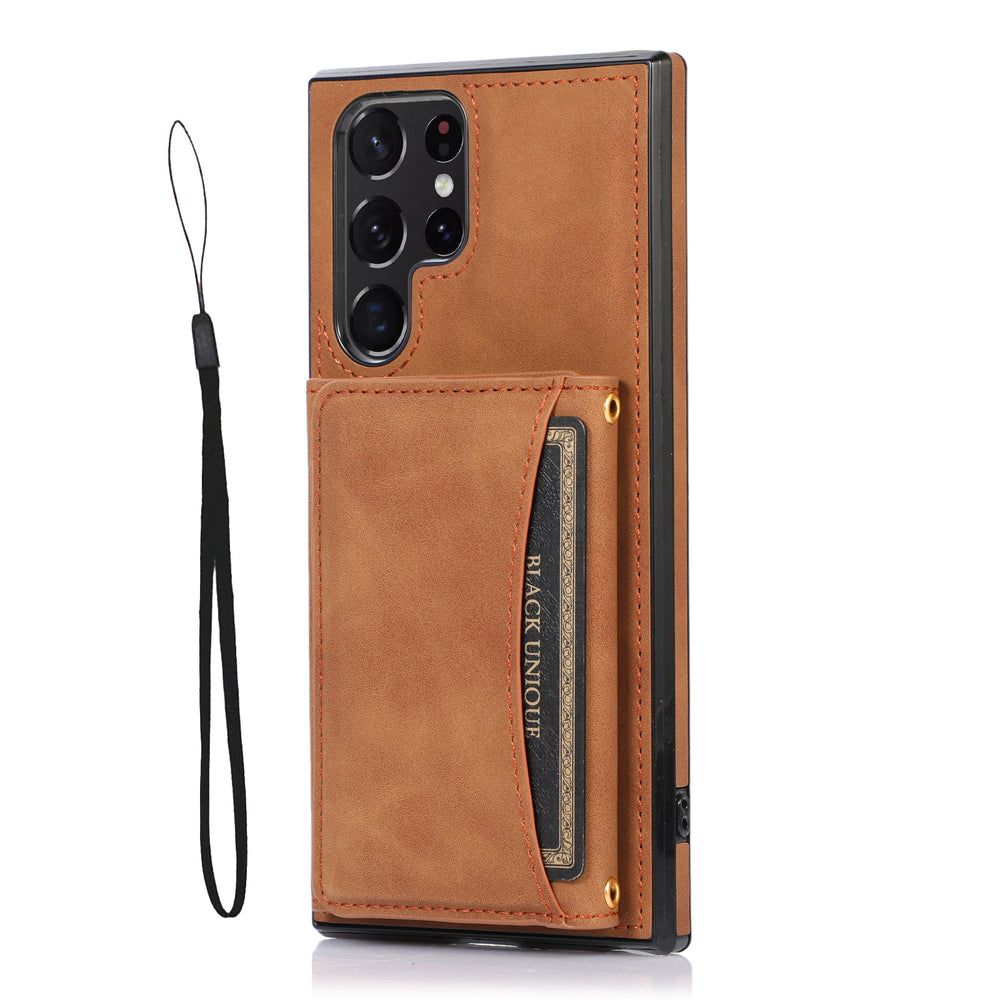 Retro Flip Wallet Leather Case For Samsung