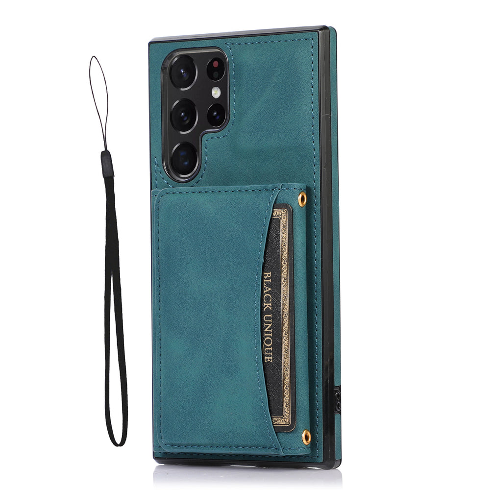 Retro Flip Wallet Leather Case For Samsung