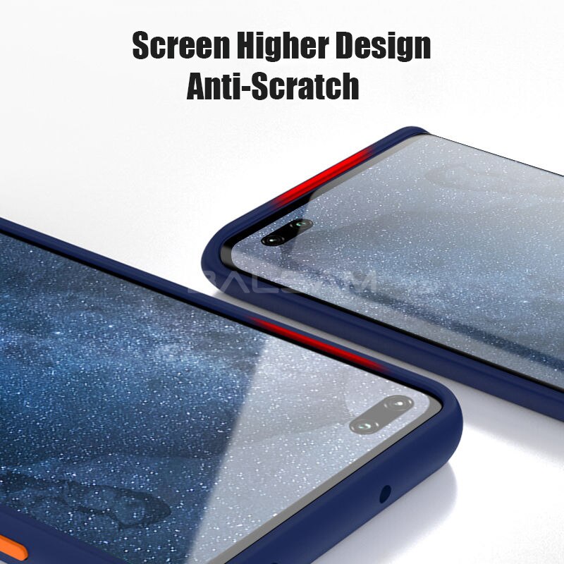 Shockproof Bumper Matte Case For Huawei