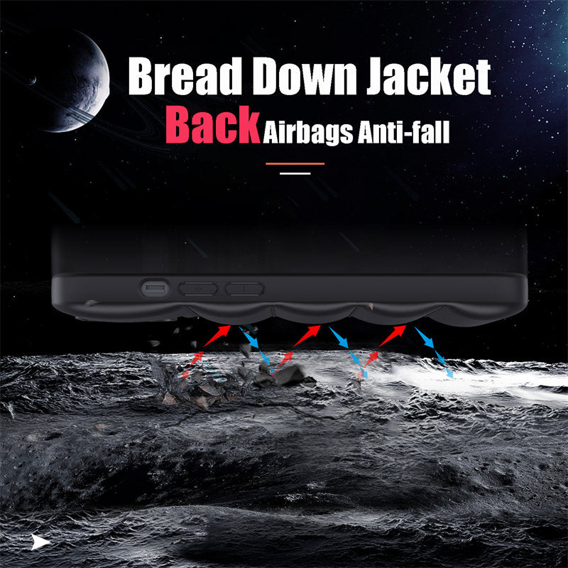 Soft Down Jacket Airbag Fashion Case For iPhone
