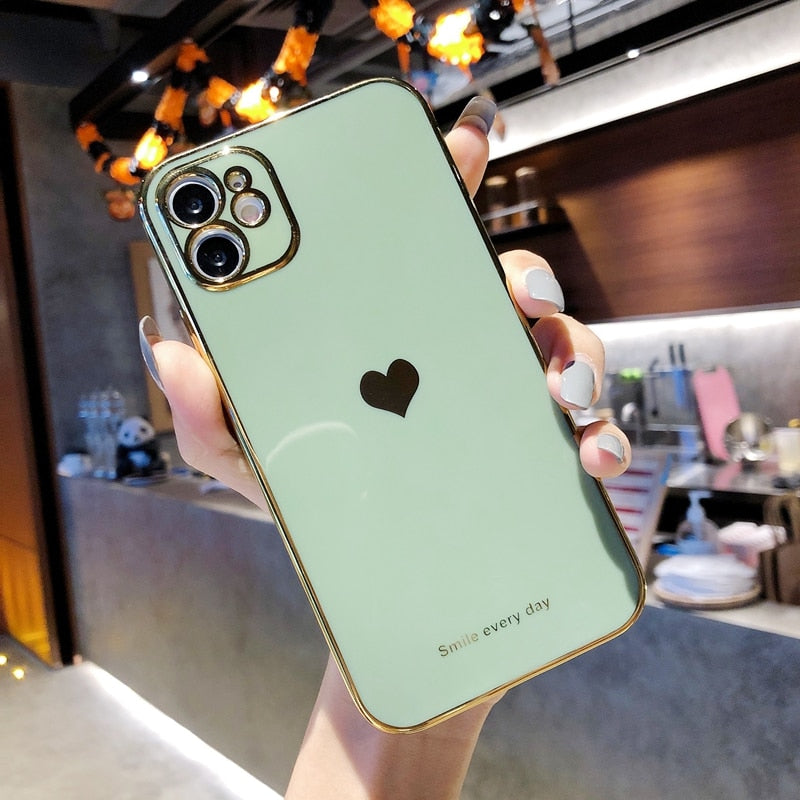 Soft Silicone Shockproof Case For iPhone